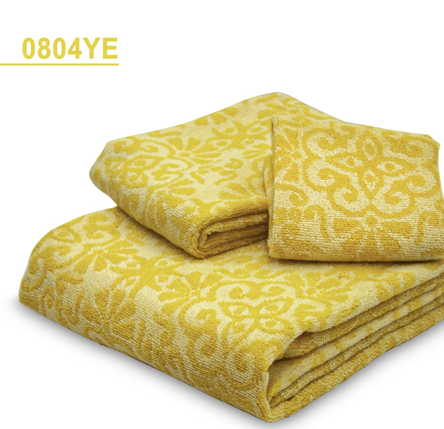 Antibacterial Deodorizing More than Silk ™ Jacquard Towel #804YE