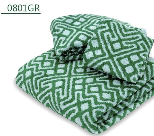 Antibacterial Deodorizing More than Silk ™ Jacquard Towel #801GR